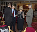 Our Guests from the Lincoln Branch of the Para Regt Assoc. Tony Thacker, Dave & Mrs Gratrick and their Padre Mike Rose